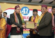 Big News : उत्तराखंड के सूचना महानिदेशक बंशीधर तिवारी हुए सम्मानित … सुशासन में उत्कृष्टता के लिए मिला राष्ट्रीय सम्मान, मुख्यमंत्री धामी ने किया सम्मानित