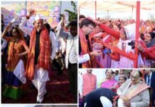 Big News : मुख्यमंत्री धामी के निजी आवास पर मची होली की धूम … होलियारों संग खूब झूमे सीएम … मां सहित बड़ी संख्या में आईं महिलाओं ने मुख्यमंत्री को दिया आशीर्वाद और स्नेह