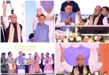 Big News : ‘धाकड़’ के साथ ‘धुरंधर’ भी हैं धामी … केंद्रीय रक्षा मंत्री राजनाथ सिंह ने कहा धुरंधर धामी, धुंआधार काम … चार साल धामी ने किया धुंआधार काम … कहा – 6 साल का कार्यकाल होने पर ‘छक्का’ मारेंगे धामी … सरकार के चार साल पूरे होने पर हल्द्वानी में विशाल जनसभा