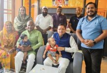Big News : मुख्यमंत्री धामी पहुंचे गदरपुर विधायक अरविंद पाण्डेय के घर … परिवार के नौनिहालों को स्नेह और आशीर्वाद दिया